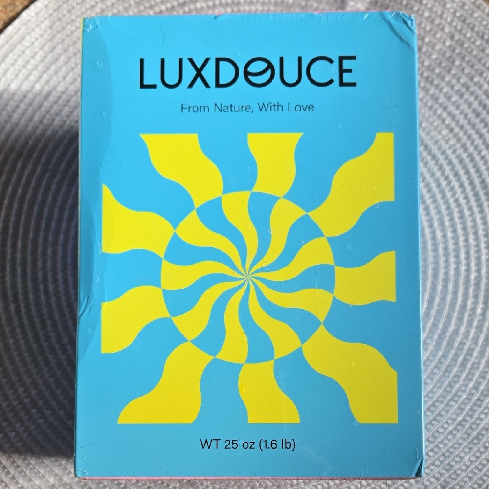 NIB LUXDOUCE 24-Pack Bath Bombs Set - 12 Floral & Fruit Scents 25oz (BIN 011)
